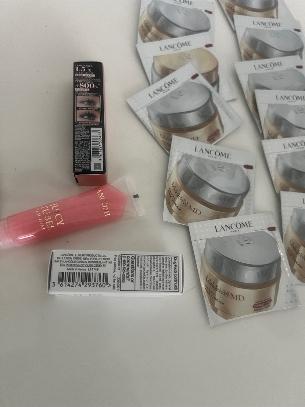 New Lancôme Skincare & Lip Gloss - mascara, 11-ABSOLUE LONGEVITY, for travel - Picture 12 of 16